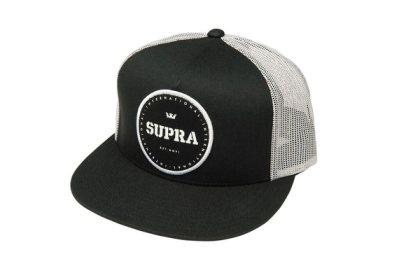 Supra TRI-BLOCK TRUCKER Hatt Tilbehør Svart/Grå | NO-96811